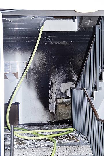 Bei dem Brand wurden 17 Personen verletzt.