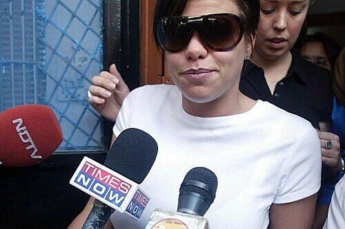 Jade Goody im Sommer 2007, noch nicht vom Krebs gezeichnet