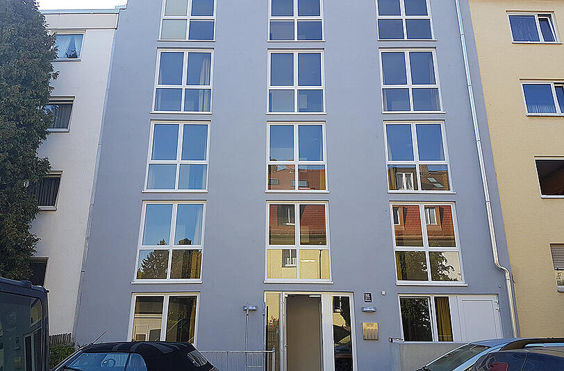 Das Wohnheim für unbegleitete minderjährige Flüchtlinge in der Scharnhorststraße.