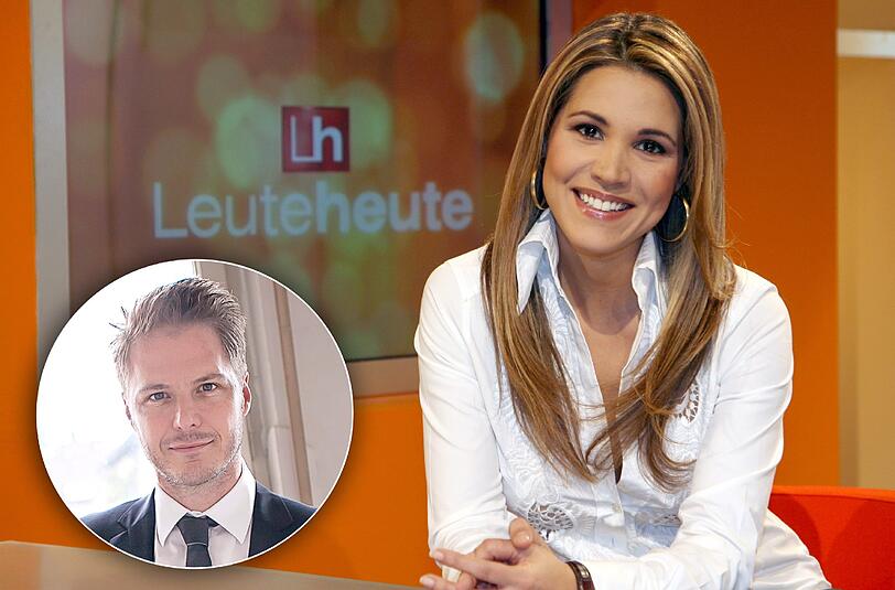Florian Weiss ist die neue Vertretung von Karen Webb beim ZDF-Promi-Magazin "Leute heute"
