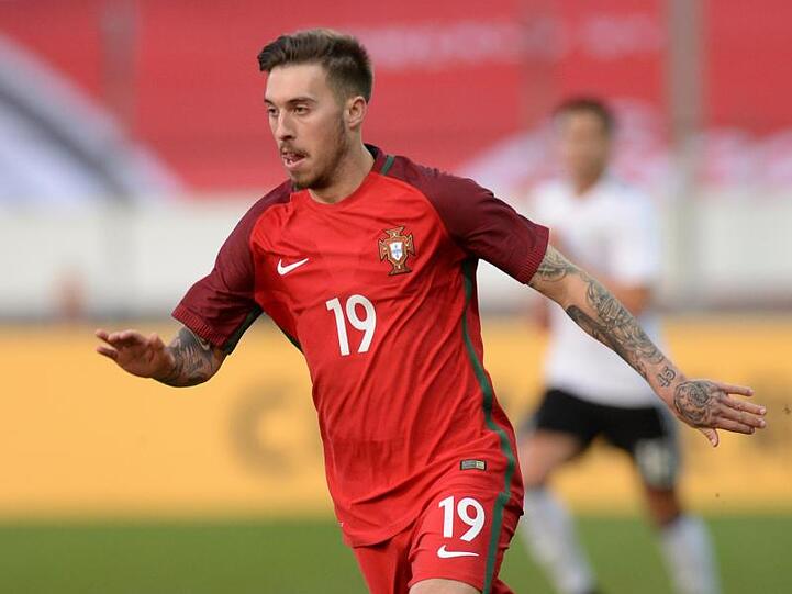 Portugals Iuri Medeiros am Ball. Foto: Deniz Calagan/Archivbild
