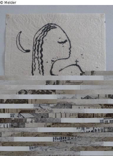 Fritz Maskos: «Sinnende Frau», Druckgrafik, 1922.