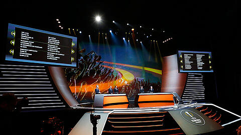 Wie schon die Gruppenphase der Champions League wurden die Europa League Gruppen im Grimaldi Forum in Monte Carlo ausgelost.