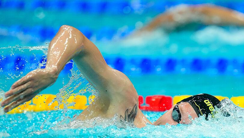 Schwimmt über 1500 Meter Freistil um eine EM-Medaille in Rom: Florian Wellbrock.