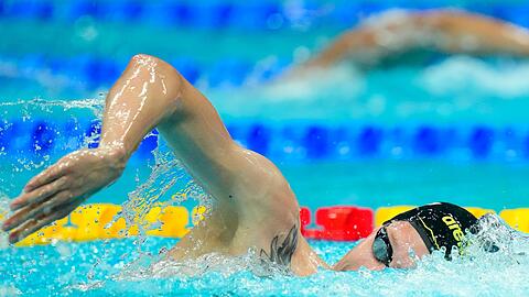 Schwimmt über 1500 Meter Freistil um eine EM-Medaille in Rom: Florian Wellbrock.