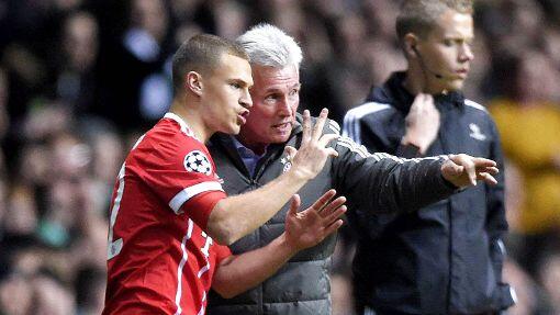 Schüler und Tutor: Joshua Kimmich (li.) und Jupp Heynckes beim FC Bayern.