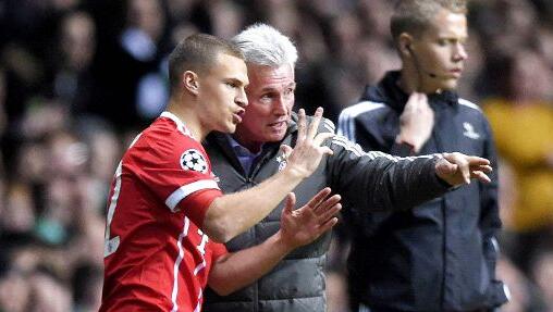 Schüler und Tutor: Joshua Kimmich (li.) und Jupp Heynckes beim FC Bayern. Schüler und Tutor: Joshua Kimmich (li.) und Jupp Heynckes beim FC Bayern.