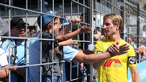 Stefan Aigner TSV 1860 KFC Uerdingen Grünwalder Stadion