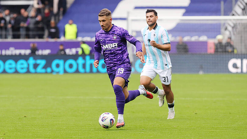 Ab der neuen Saison Teamkollegen? Julian Guttau (vorne) im Laufduell mit Kevin Volland.