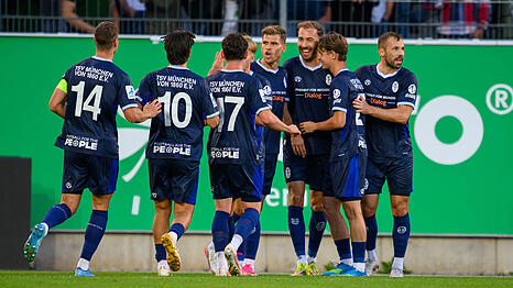 Traf f&uuml;r den TSV 1860 zum 1:0: Michael Eberwein.