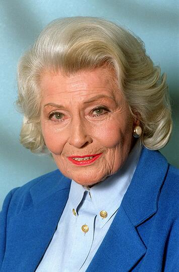 Schauspielerin Winnie Markus (&dagger; 2002) ...