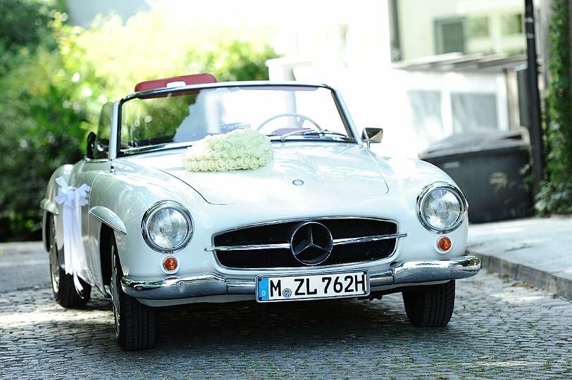 Kirchliche Hochzeit: Michael und Clarissa: Promis bei der Käfer-Hochzeit - Promis - Abendzeitung München