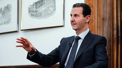 Syriens Präsident Baschar al-Assad: Nach mehr als neun Jahren Bürgerkrieg beherrschen Assads Anhänger wieder mehr als zwei Drittel des Landes.