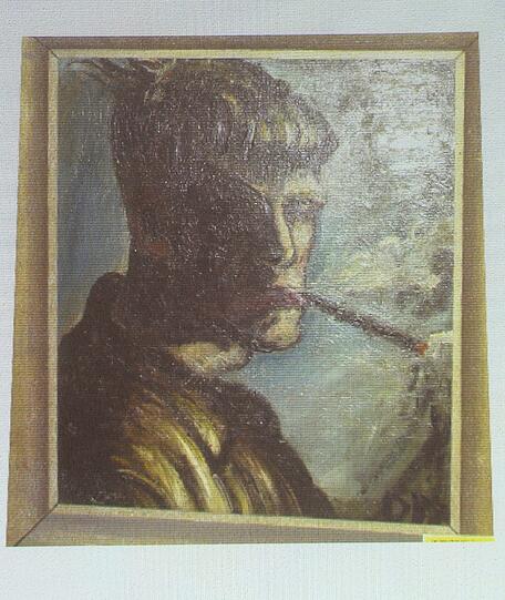 ...ein Selbstportrait von Otto Dix.