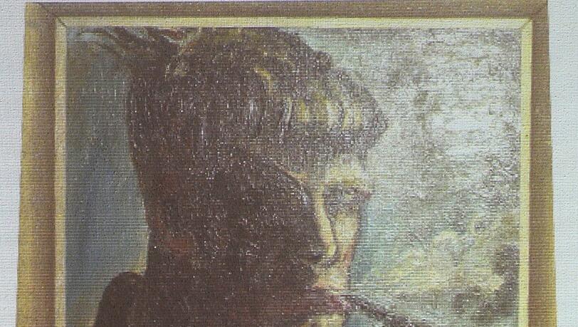 ...ein Selbstportrait von Otto Dix. ...ein Selbstportrait von Otto Dix.