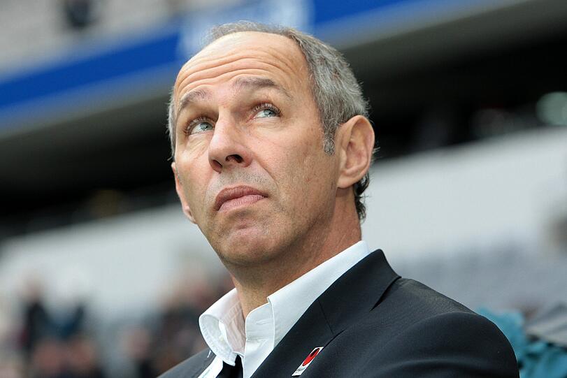 Können sich die Löwen nach dem Spiel bei Erzgebirge Aue wieder nach oben orientieren? Im Bild Trainer Rainer Maurer.