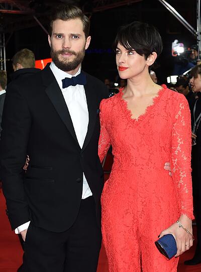 Schauspieler Jamie Dornan und Ehefrau Amelia Warner.