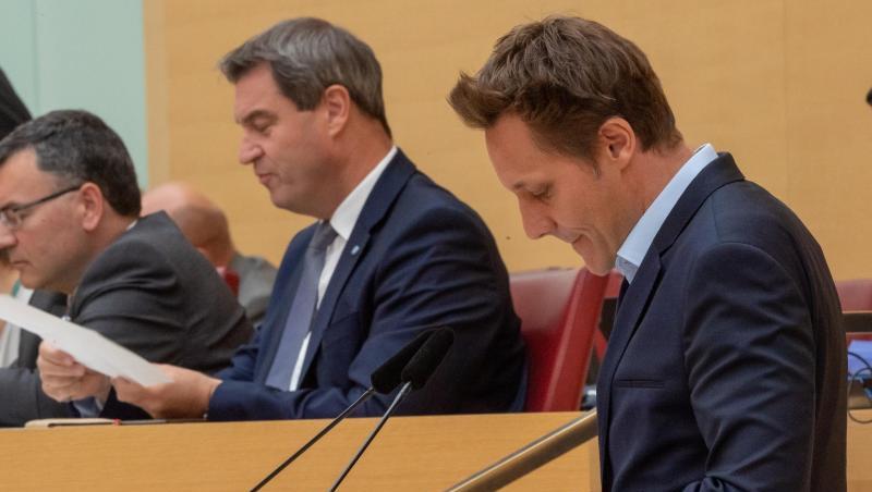 Ludwig Hartmann, Co-Fraktionsvorsitzender der Grünen im bayerischen Landtag. Foto: Peter Kneffel/Archivbild Ludwig Hartmann, Co-Fraktionsvorsitzender der Grünen im bayerischen Landtag. Foto: Peter Kneffel/Archivbild