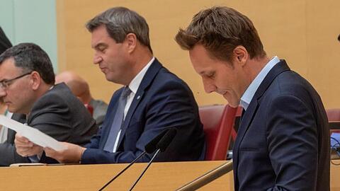 Ludwig Hartmann, Co-Fraktionsvorsitzender der Grünen im bayerischen Landtag. Foto: Peter Kneffel/Archivbild