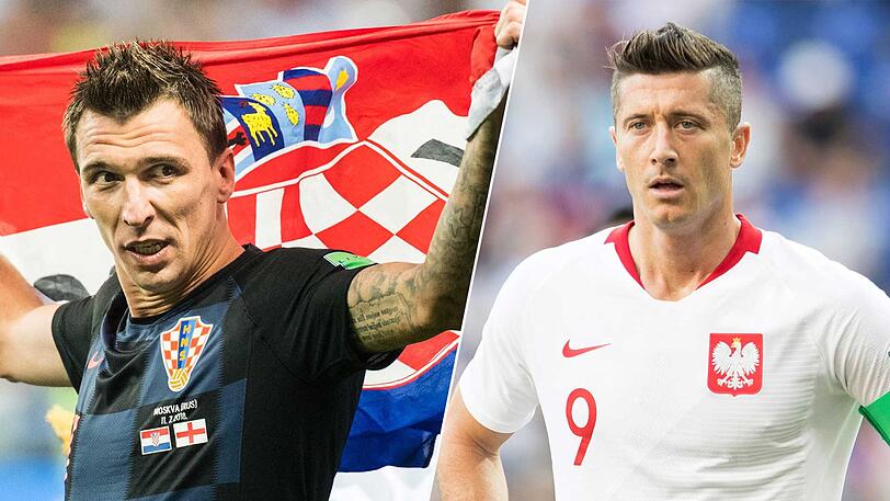 Vorgänger und Nachfolger: Mario Mandzukic (li.) und Robert Lewandowski als Stürmer beim FC Bayern.