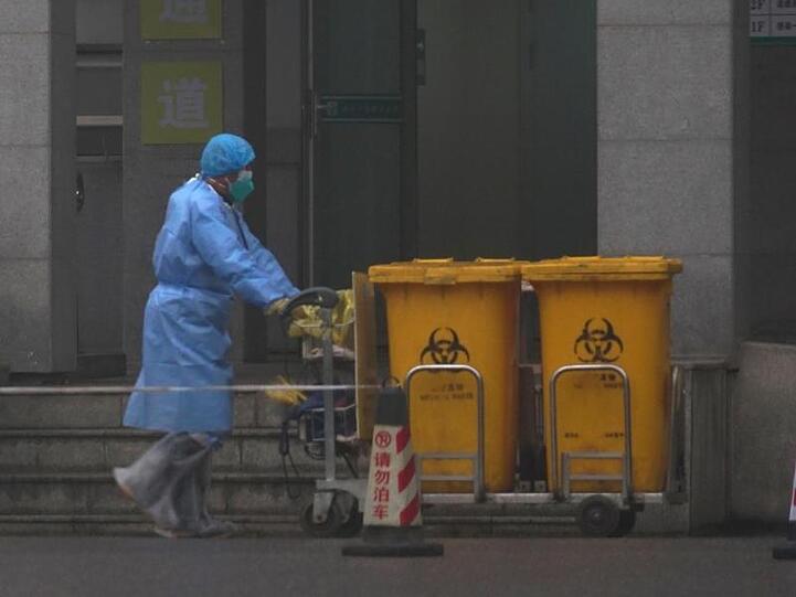 Im Wuhan Medical Treatment Center werden einige der mit dem neuen Virus infizierten Patienten behandelt.