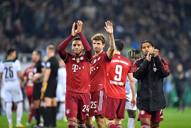 Sieht nach Abschied aus: Corentin Tolisso (v.). Sieht nach Abschied aus: Corentin Tolisso (v.).