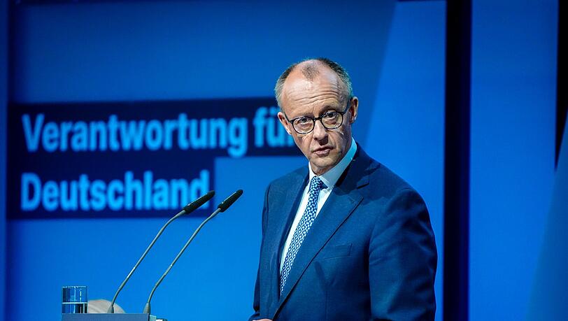 CDU-Chef Friedrich Merz soll heute im Bundestag zum Kanzler gewählt werden.