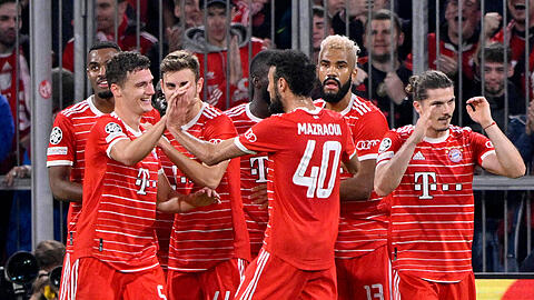 Der FC Bayern gewinnt gegen Inter Mailand mit 2:0.