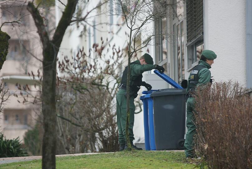 Bluttat in Sendling - die Bilder der Spurensuche am Montag