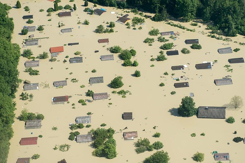 Aktuelle Fotos vom Hochwasser in Deggendorf: Fotos von der Flut.