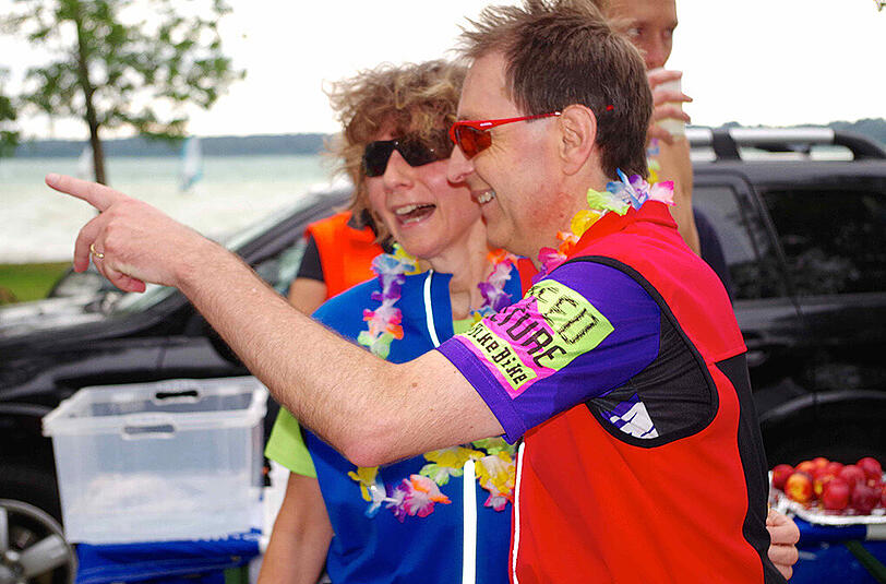 Der Bayerische Eisenmann 2015: Ein rundum gelungener Triathlon am stürmischen Starnberger See.
