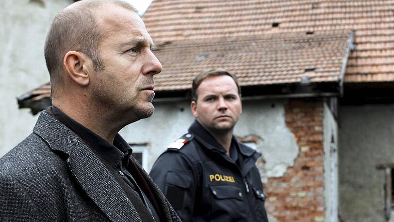 Richard Brock (Heino Ferch, links) und Erich Wildner (Thomas Stipsits) ermitteln gemeinsam.