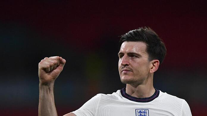 Die Engländer um Harry Maguire erreichten ohne Gegentreffer das EM-Achtelfinale.