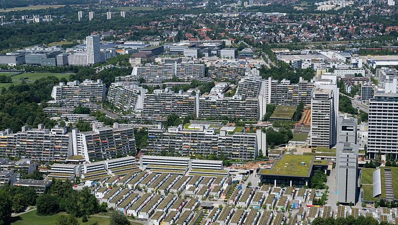 Das ehemalige olympische Dorf der Sommerspiele von 1972.