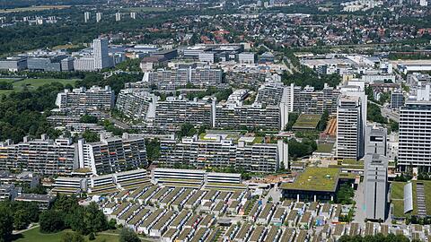 Das ehemalige olympische Dorf der Sommerspiele von 1972.