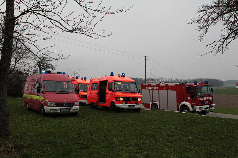 Ebersberg: Großbrand: Bauernhof geht in Flammen auf - Bayern - Abendzeitung München