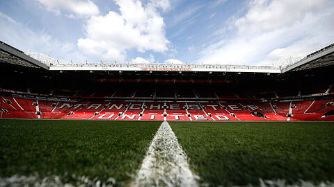 Hier findet das Legendenspiel statt: Das Old Trafford, Spielstätte von Manchester United.