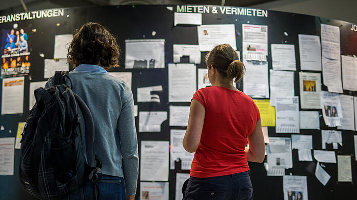 In München eine (bezahlbare) Wohnung zu finden, ist nicht leicht. Auch Studenten müssen hohe Mietpreise zahlen. (Symbolbild)