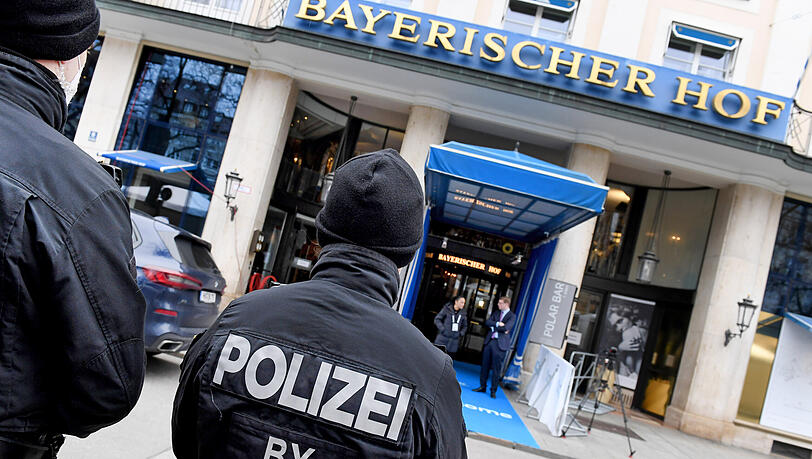 Die Sicherheitskonferenz findet im Hotel "Bayerischer Hof" statt.