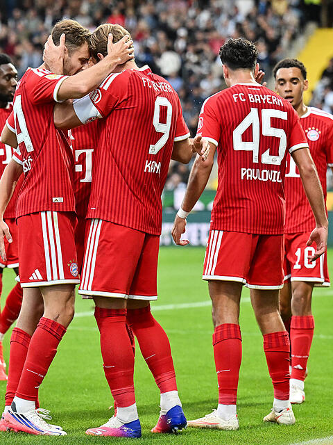 Die Bayern feierten am Sonntagabend einen letztlich verdienten 2:1-Sieg in Elversberg.