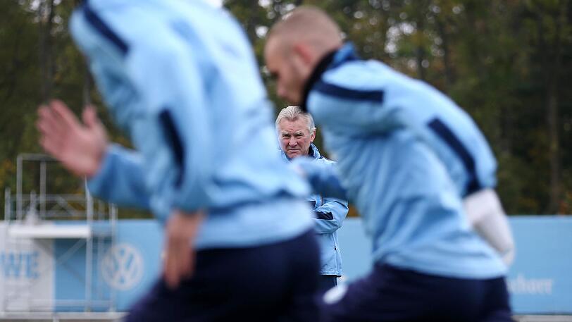 Das erste Training mit dem neuen Co-Trainer Sven Kmetsch.