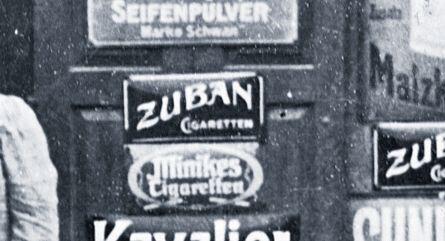 Zuban Cigarettes: Georg Zuban gründet 1882 den Betrieb, der Tabak aus Serbien zu Zigaretten verarbeitet. Er beliefert unter anderem den Bayerischen Hof. Die Fabrik in Neuhofen produziert ab 1912 rund 20.000 Zigaretten in der Stunde. Die Manufaktur wird zunächst vom Haus Neuerburg, dann vom Wettbewerber Reemtsma aufgekauft.
