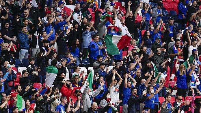 Drama, Baby, Drama: Es wird sicher wieder sehr laut und emotional werden in Wembley, auch wenn nur rund tausend Tifosi ihre Mannschaft in London anfeuern können.