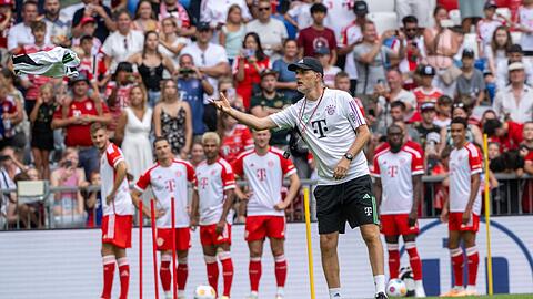 "Wir werden weiter intensiv trainieren, um dann im Supercup in einer sehr guten Verfassung zu sein", sagt Trainer Thomas Tuchel über die Asien-Tour des FC Bayern.