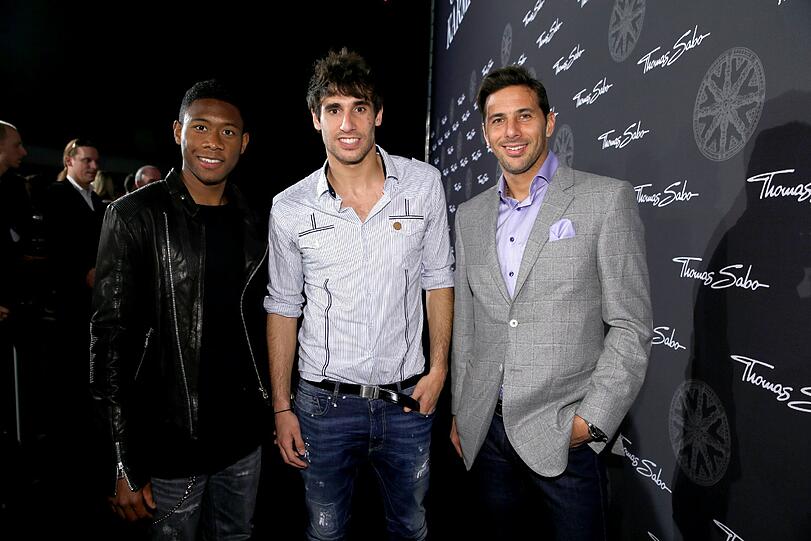 David Alaba, Javi Martínez, Claudio Pizarro
