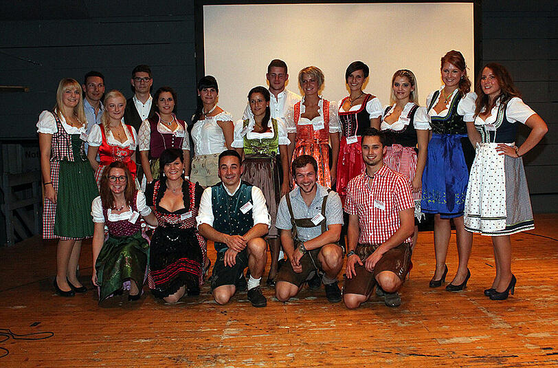 Impressionen von der Vorstellung des Blasmusikkalenders 2016.