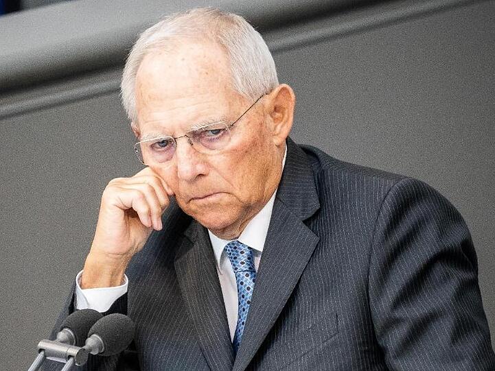 Bundestagspräsident Wolfgang Schäuble.