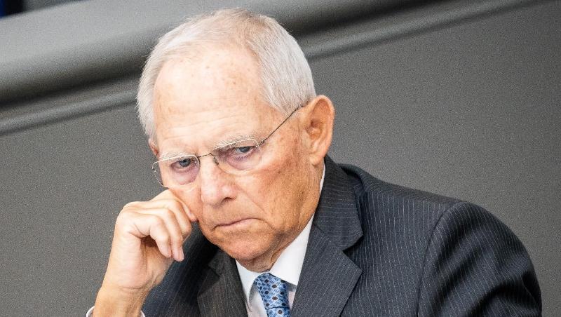 Bundestagspräsident Wolfgang Schäuble. Bundestagspräsident Wolfgang Schäuble.