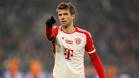 Den Tod von Franz Beckenbauer wusste auch Thomas Müller nur schwer in Worte zu fassen.