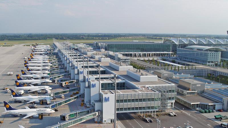 Das Terminal 2 des Münchner Flughafens. Hier kam es zu dem Zwischenfall. Das Terminal 2 des Münchner Flughafens. Hier kam es zu dem Zwischenfall.